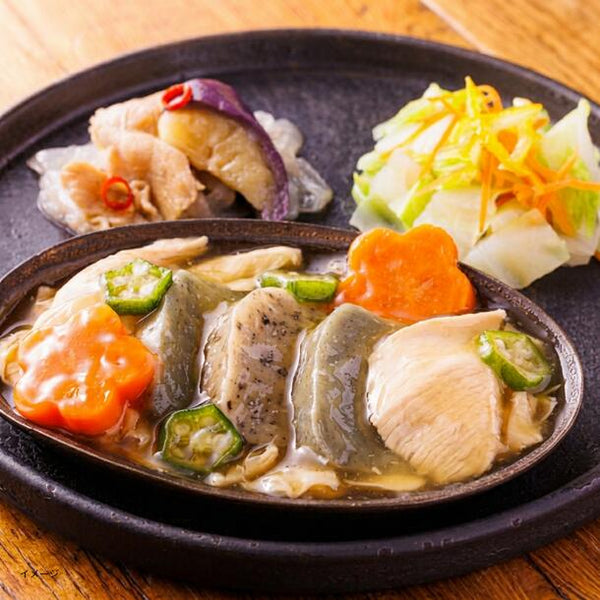 「しにせの京なま麩 湯葉あんかけ仕立て」