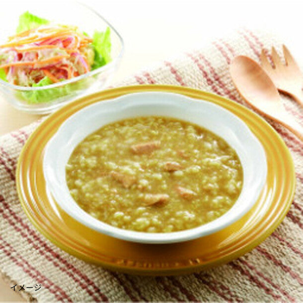 にんべん「だしがゆリゾット風カレー味」