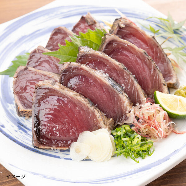 高知名物「藁焼き鰹タタキ」