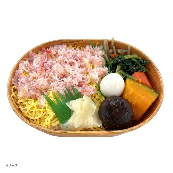 「わっぱ寿司（紅ずわいがに）」