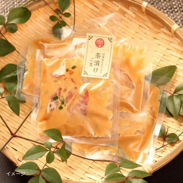「鯛の漬け刺身」