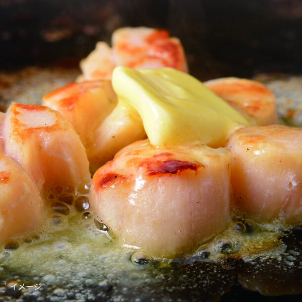 オホーツク産「訳あり帆立（生食用）」