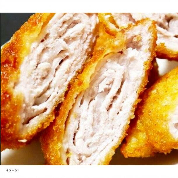 「冷めても柔らかい食感 豚ももミルフィーユカツ」