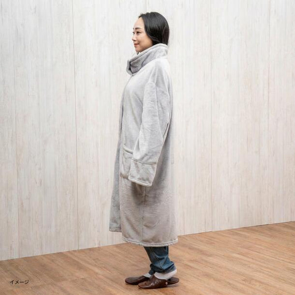 「岩盤浴のような着る毛布」