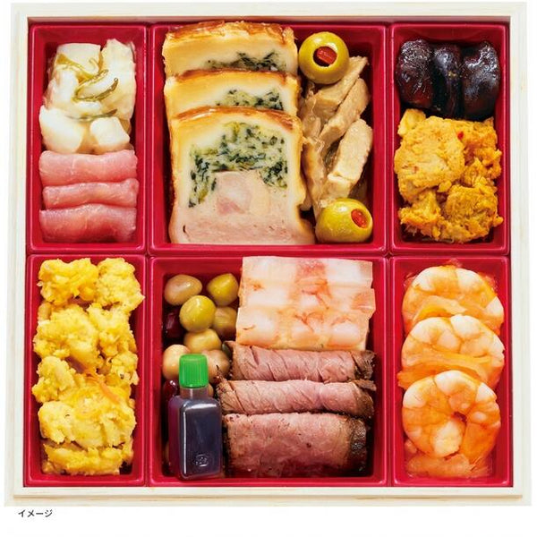 2026おせち「和洋中おせち 6寸 三段重」