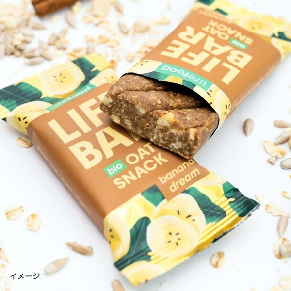 「ライフバー オーツスナック バナナドリーム」