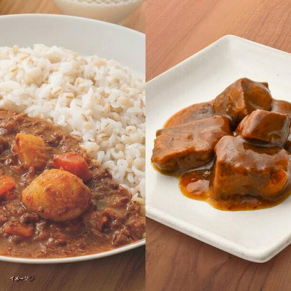 利久「牛たんキーマカリー＆牛たん旨煮 各4袋」