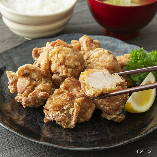 「食べる前に揚げるだけ！唐揚げ 大容量」