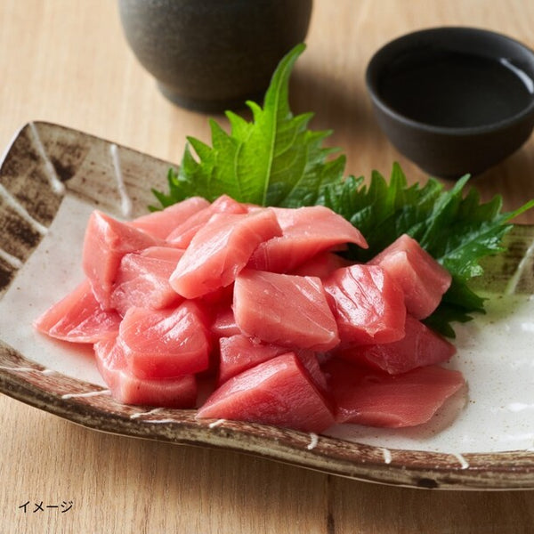 三陸・宮城県産「天然本マグロ形不揃いスライス」