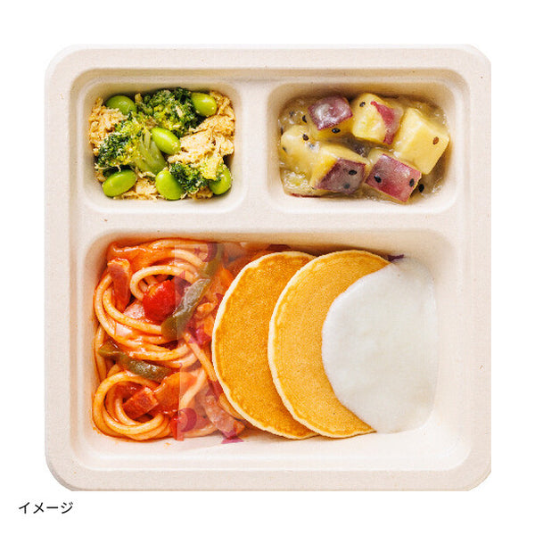 「お子さまプレート よくばりパンケーキ＆ナポリタン」