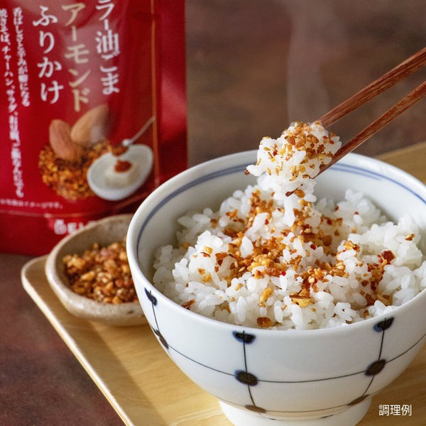 デルタ「ナッツ屋自慢のラー油ごまアーモンドふりかけ」