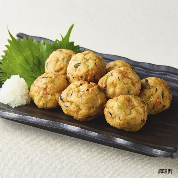 「えびと5種具材のふんわり揚げ」