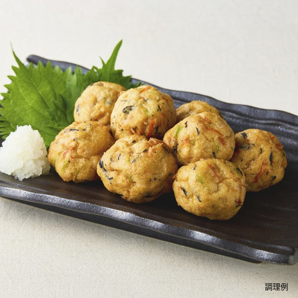 「えびと5種具材のふんわり揚げ」