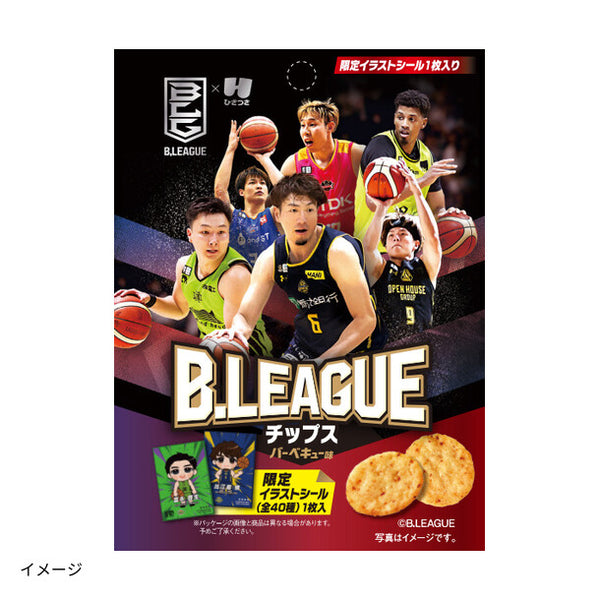 B.LEAGUE×ひざつき「B.LEAGUEチップス」
