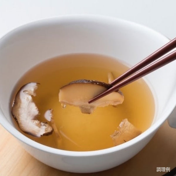 「あごだししいたけスープ」