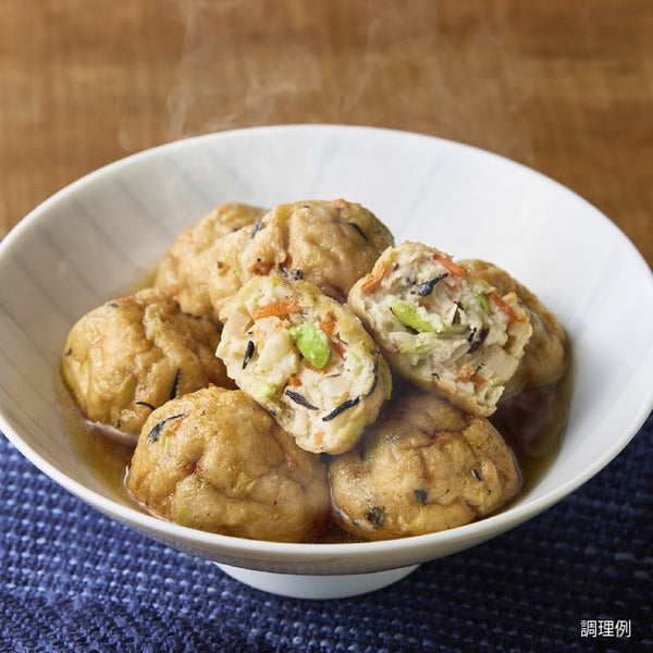 「えびと5種具材のふんわり揚げ」