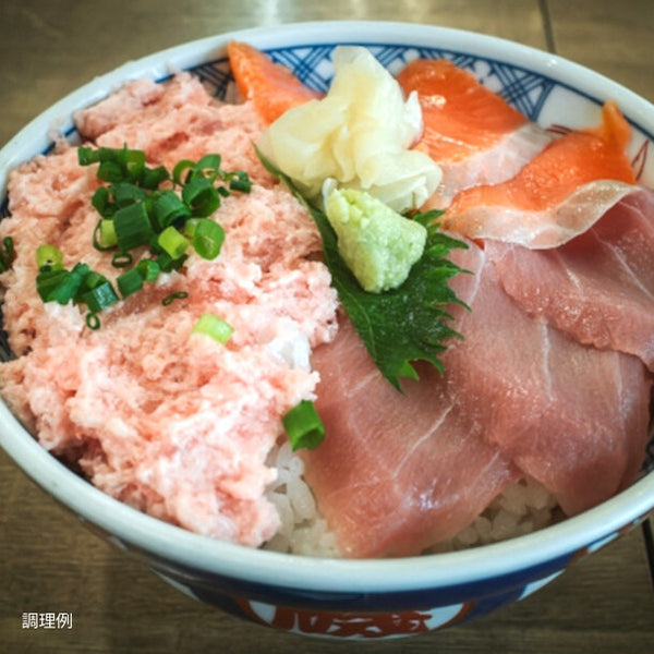 「まぐろのたたき（ネギトロ）」