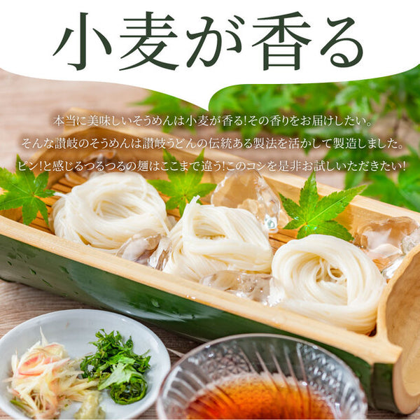 「讃岐そうめん 計8人前」