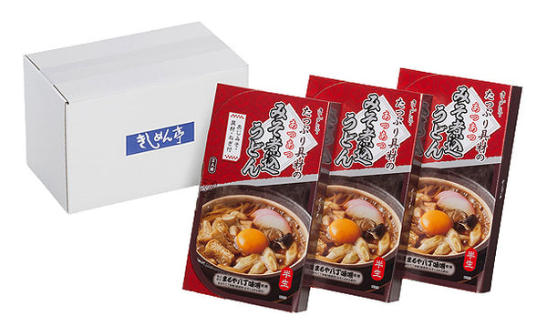 なごやきしめん亭「具材たっぷり みそ煮込うどん」