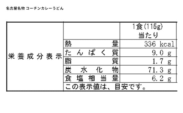 なごやきしめん亭「名古屋名物 コーチンきしめん＆うどん」