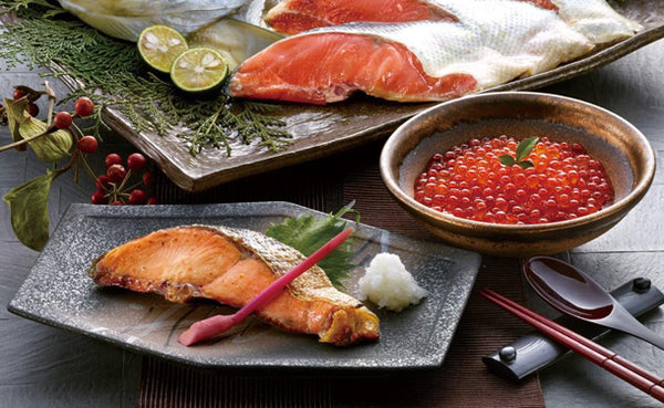 「鮭の山漬け＆いくら醤油漬け」1160g（SE-275）