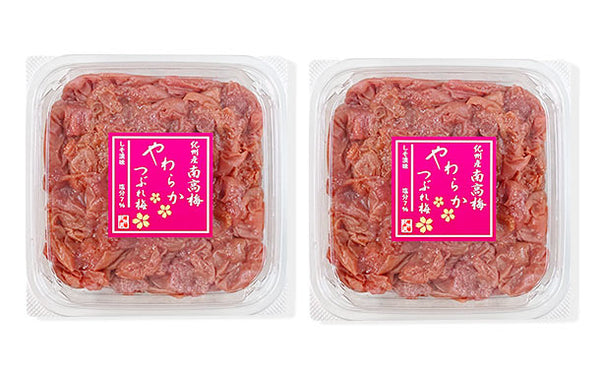 「紀州産南高梅 やわらかつぶれ梅 しそ漬味梅干し 塩分7％」