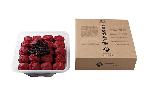 有機JAS認証「昔ながらのしそ梅干」800g（U370P1229A）