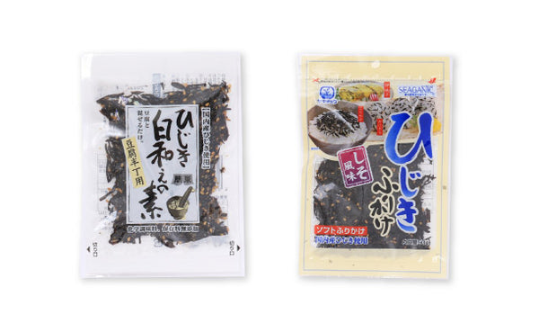山忠「国産 ひじき白和えの素（豆腐半丁用）＆ひじきふりかけソフトタイプ3種」【レターパックプラス便】
