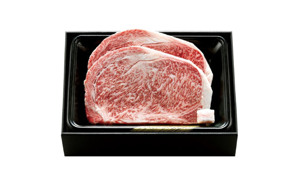 「宮崎牛 5等級ロースステーキ」計400g（SW-740）