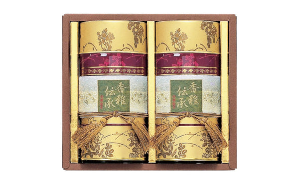 「静岡銘茶 特上煎茶 秀」2缶（SH-370）