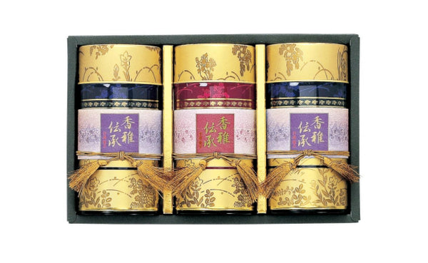 「静岡銘茶（玉露 柏木・煎茶 禅）」計3缶（SQ-550）