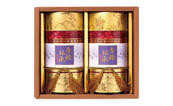「静岡銘茶香雅伝承 煎茶（彩）」140g×2個（I645P1374A）
