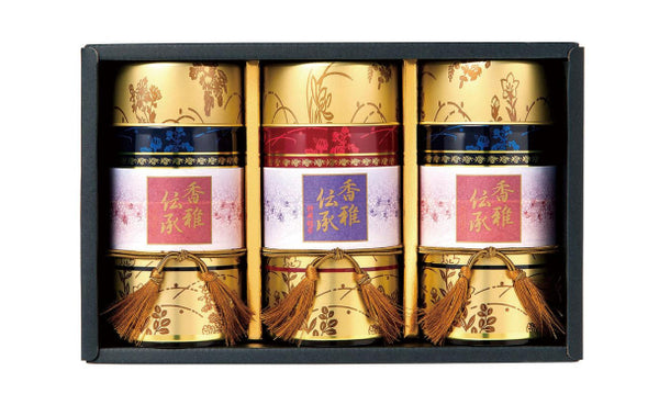 「静岡銘茶香雅伝承（煎茶 秀・玉露）」計3個（I647P1374A）