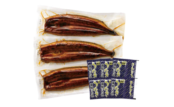 九州産「うなぎの蒲焼」計570g（SW-150）