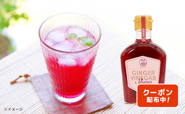鳥取県産「GINGER VINEGAR Shiso」