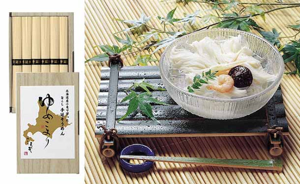 「北海道小麦使用 手延そうめん ゆめこより」