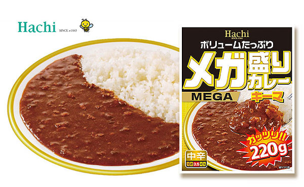 ハチ食品「メガ盛りカレー キーマ 中辛」