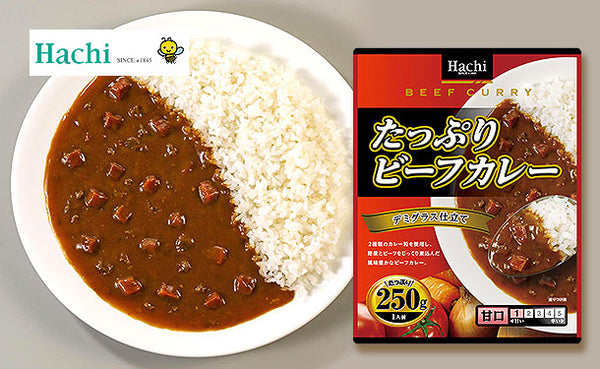 ハチ食品「たっぷりビーフカレー 甘口」