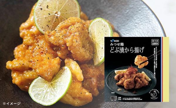 「みつせ鶏 どぶ漬から揚げ（レンジ調理）」