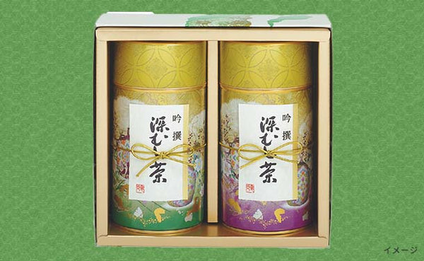 国産「高級深むし茶 化粧缶入り」