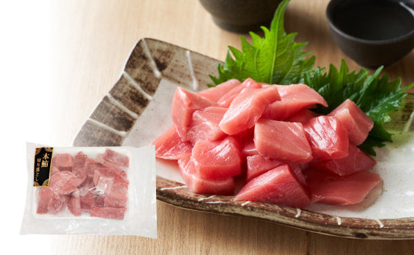 宮城県産「天然本マグロ切り落とし」
