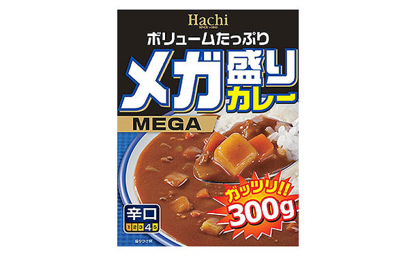 ハチ食品「メガ盛りカレー 辛口」