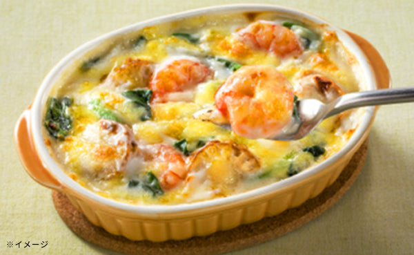 ハウス食品「The Creamy 海老・ホタテで作るグラタン用ソース」