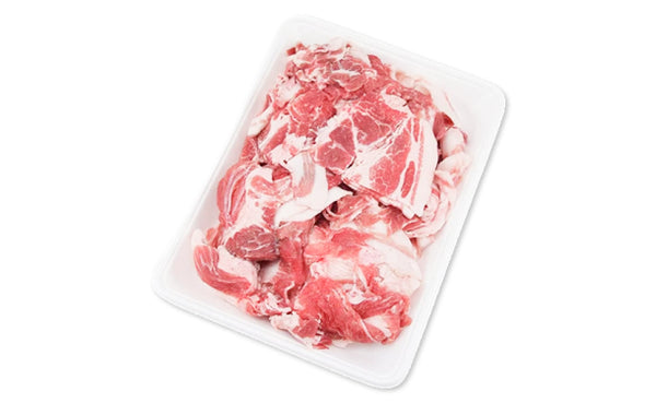 「豚こま スライス」