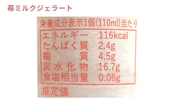 「あまおうジェラート＆苺ミルクジェラート」